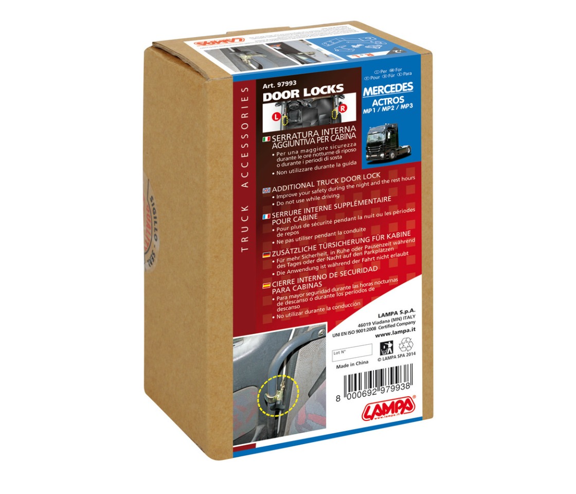 FECHOS PORTA ADICIONAIS PARA MERCEDES ACTROS MP1/2/3 LAMPA 97993