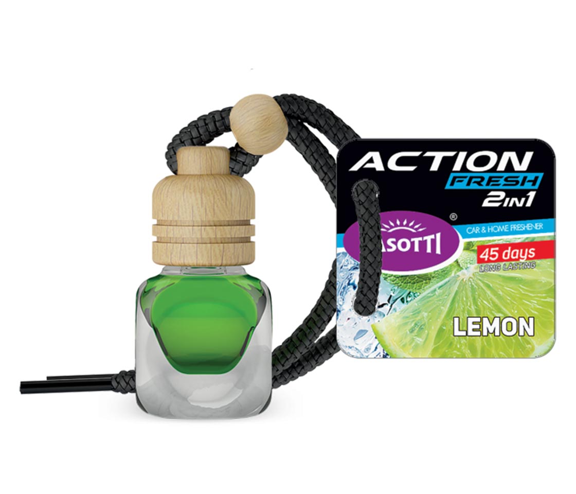 AMBIENTADOR TASOTTI ACTION FRESH LEMON PARA CARRO & CASA